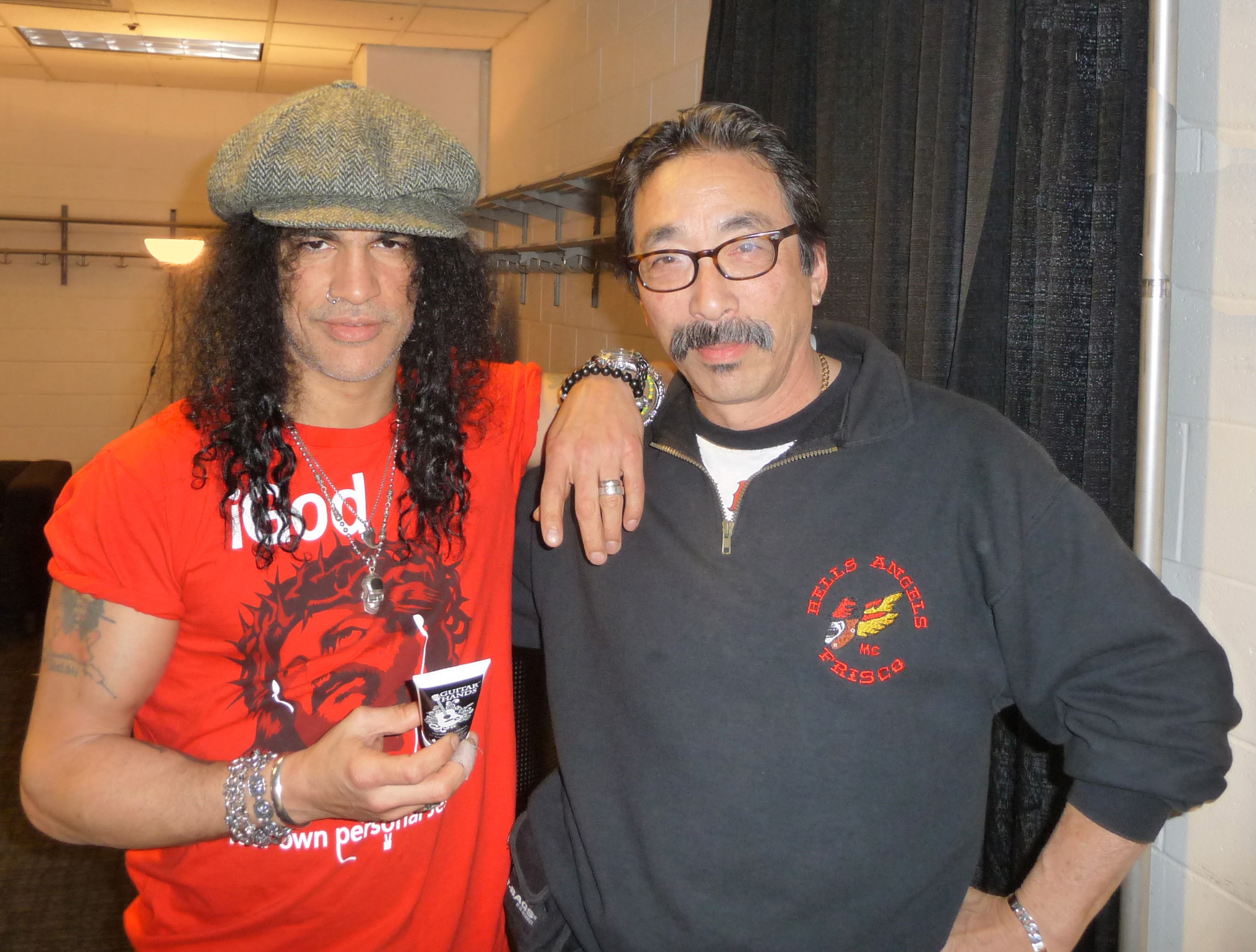 Slash and Fuki Guitar Hands Slash and Fuki Guitar Hands